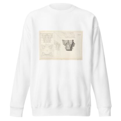 The composite capital in perspective by Andrea Pozzo Sweatshirt
