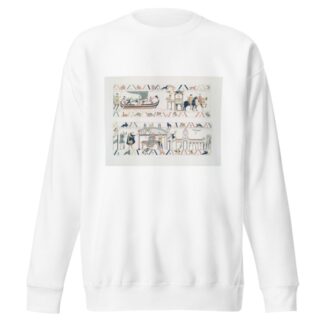 Tapisserie de Bayeux 10 by Achille Jubinal Sweatshirt