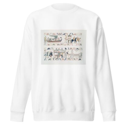 Tapisserie de Bayeux 10 by Achille Jubinal Sweatshirt