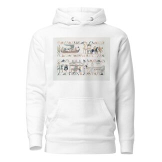 Tapisserie de Bayeux 10 by Achille Jubinal Hoodie