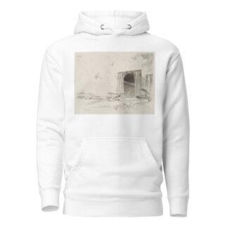The Balloon-Shed by Joseph Pennell Hoodie