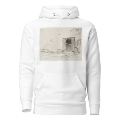 The Balloon-Shed by Joseph Pennell Hoodie