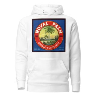 Royal Palm Oranges and Grapefruit Label by Anonymous Hoodie