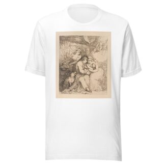 Jack at home. by Thomas Rowlandson T-Shirt