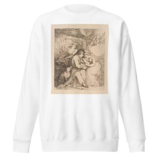 Jack at home. by Thomas Rowlandson Sweatshirt