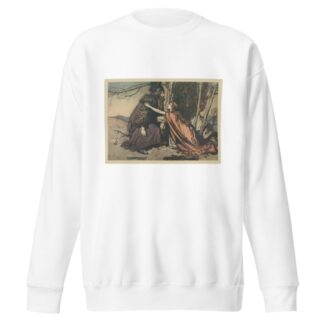 ‘Father! Father! Tell me what ails thee, With dismay thou art filling thy child! by Arthur Rackham Sweatshirt