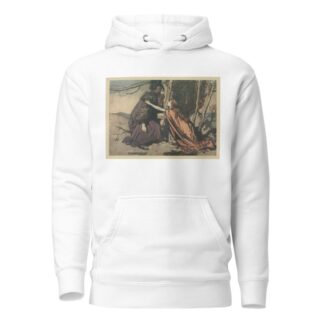 ‘Father! Father! Tell me what ails thee, With dismay thou art filling thy child! by Arthur Rackham Hoodie