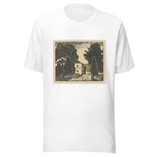 A House in the Alley by Mikuláš Galanda T-Shirt