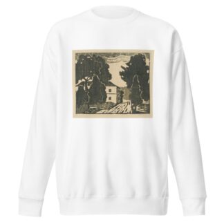 A House in the Alley by Mikuláš Galanda Sweatshirt
