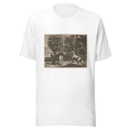 Fable XVII. The Shepherd’s Dog and the Wolf by John Wootton T-Shirt