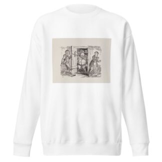 Illustrations for The Universal songster Pl.17 by George Cruikshank Sweatshirt