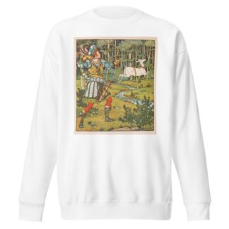 Beauty and the beast Pl. 16 by Walter Crane Sweatshirt