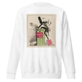 Comme s’il avait besoin d’être académicien pour être immortel by Moloch (Alphonse Hector Colomb) Sweatshirt