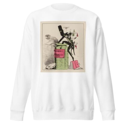 Comme s’il avait besoin d’être académicien pour être immortel by Moloch (Alphonse Hector Colomb) Sweatshirt