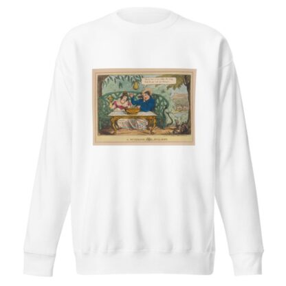 A Windsor pear, full ripe. by Thomas Howell Jones Sweatshirt