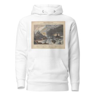 Diagram of Meteorology, displaying the various phenomena of the atmosphere by John Emslie Hoodie