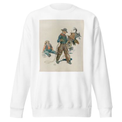 On the political ranch by Will Crawford Sweatshirt