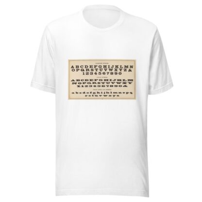 The art of lettering and sign painter’s manual Pl.24 by Allen P Boyce T-Shirt