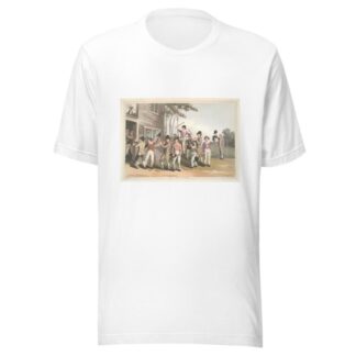 Riding the stang., Plate 26 by George Walker T-Shirt