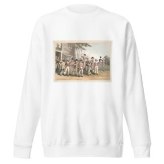 Riding the stang., Plate 26 by George Walker Sweatshirt