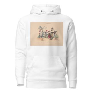 La Caricature; Ah! Mayeux! Mayeux!! Chian li li li! On m’a donc fichu mon nom sur le dos nom de D . . . !. by J. J. Granville Hoodie