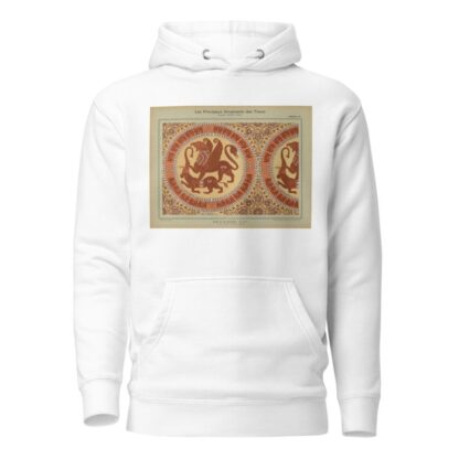 Les principaux ornaments des tissus jusqu’au XIXme siècle Pl.08 by Friedrich Fischbach Hoodie
