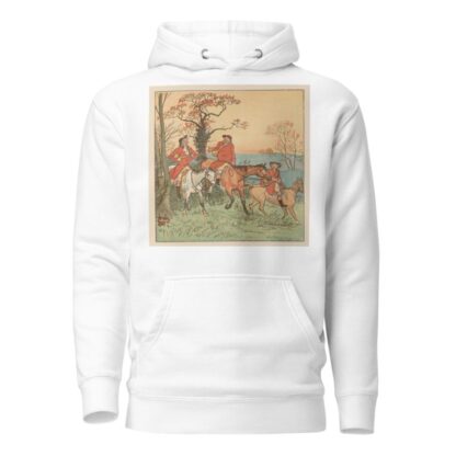 The Three Jovial Huntsmen Pl.9 by Randolph Caldecott Hoodie
