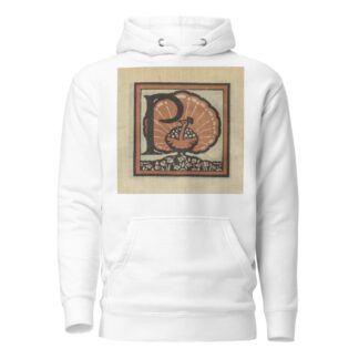 Letters designed and cut on linoleum blocks Pl.16 by Columbia University Teachers College Hoodie