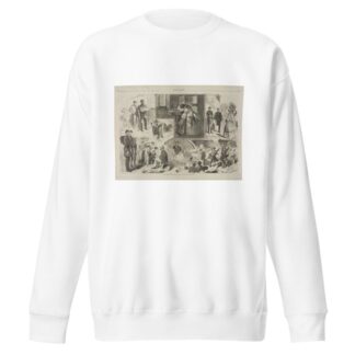 News from the War by Winslow Homer Sweatshirt