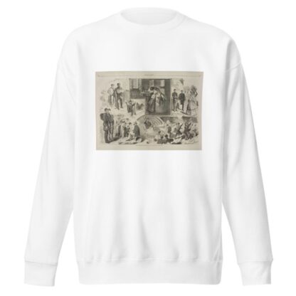 News from the War by Winslow Homer Sweatshirt