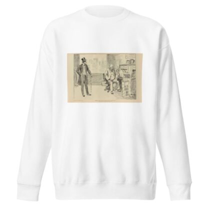 Millionaire; ‘How do I know, sir, that you have any business ability’ by Charles Dana Gibson Sweatshirt