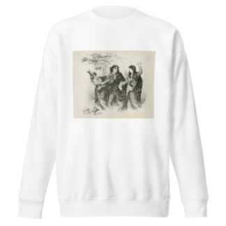 Henry Irving between England and America by Frederick Barnard Sweatshirt