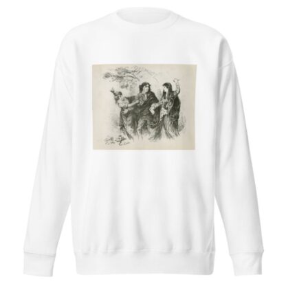 Henry Irving between England and America by Frederick Barnard Sweatshirt
