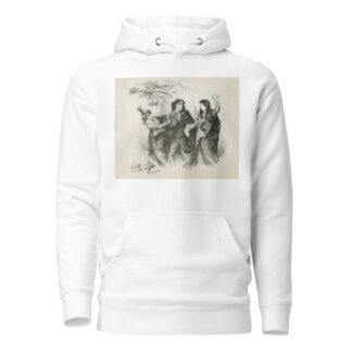 Henry Irving between England and America by Frederick Barnard Hoodie