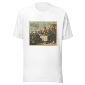 Fast day by Thomas Rowlandson T-Shirt