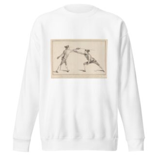 Echappement du Pied Gauche en Arriere dans le Tems de la Passe au Dehors des Armes by James Gwin Sweatshirt