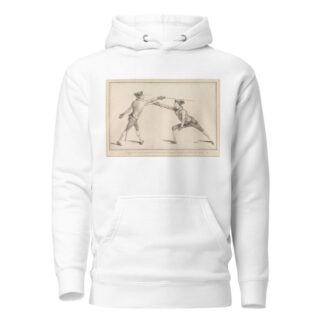 Echappement du Pied Gauche en Arriere dans le Tems de la Passe au Dehors des Armes by James Gwin Hoodie