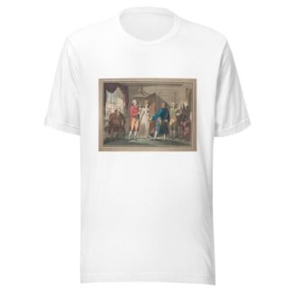 Captain Bowling introduced to Narcissa by Thomas Rowlandson T-Shirt