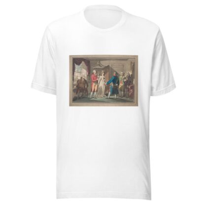 Captain Bowling introduced to Narcissa by Thomas Rowlandson T-Shirt
