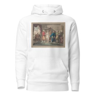 Captain Bowling introduced to Narcissa by Thomas Rowlandson Hoodie