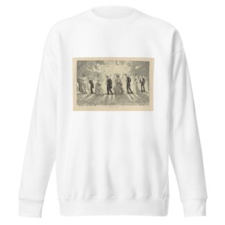 The merry-go-round by Charles Dana Gibson Sweatshirt