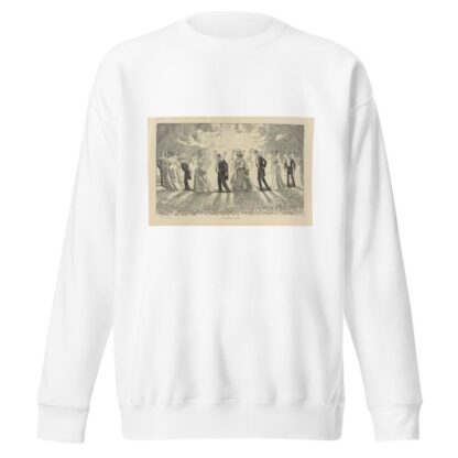 The merry-go-round by Charles Dana Gibson Sweatshirt