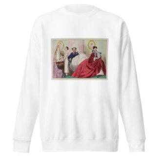 Modes pour rire Trop et trop peu by Charles Vernier Sweatshirt