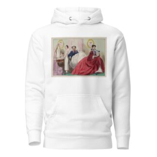 Modes pour rire Trop et trop peu by Charles Vernier Hoodie
