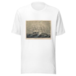 A squall off Cape Horn by Currier & Ives. T-Shirt