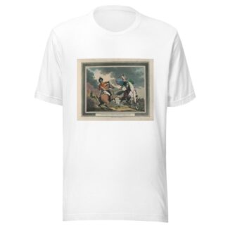 Cut One, and Thigh Protect, New Guard by Thomas Rowlandson T-Shirt