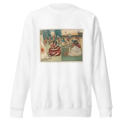 The American Indian Past. Present by Albert Levering Sweatshirt