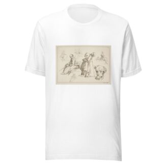 Livre d’étude d’après les desseins originaux de Blomart Pl.02 by François Boucher T-Shirt