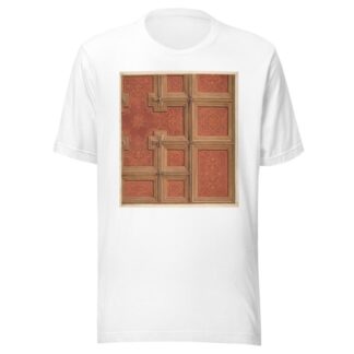 Design for the decoration of a coffered ceiling ornamented with the name ‘Racine’ and entwined letters; DD by Jules-Edmond-Charles Lachaise T-Shirt