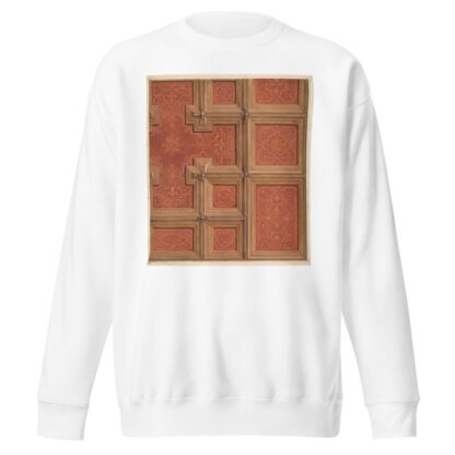Design for the decoration of a coffered ceiling ornamented with the name ‘Racine’ and entwined letters; DD by Jules-Edmond-Charles Lachaise Sweatshirt